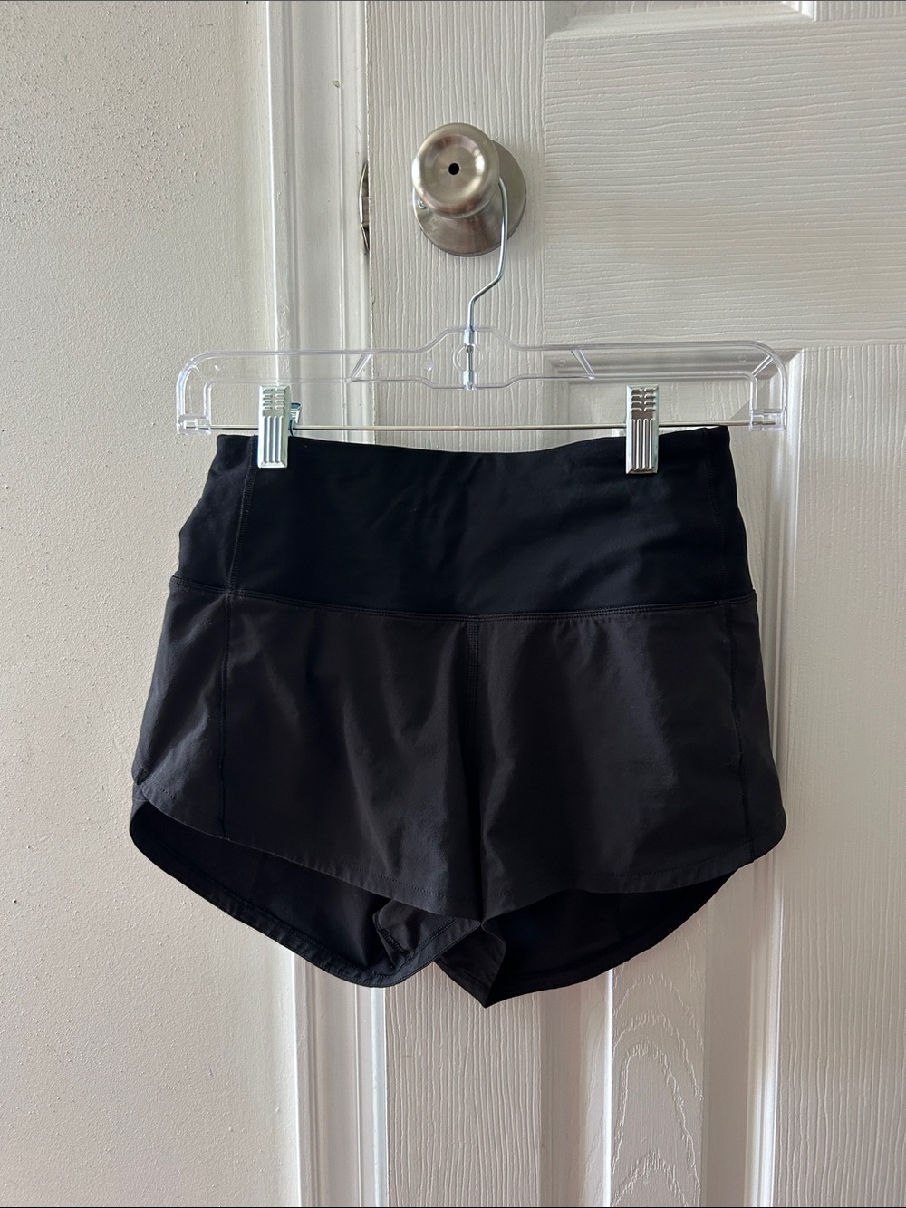 lululemon athletica Black Athletic Run Shorts